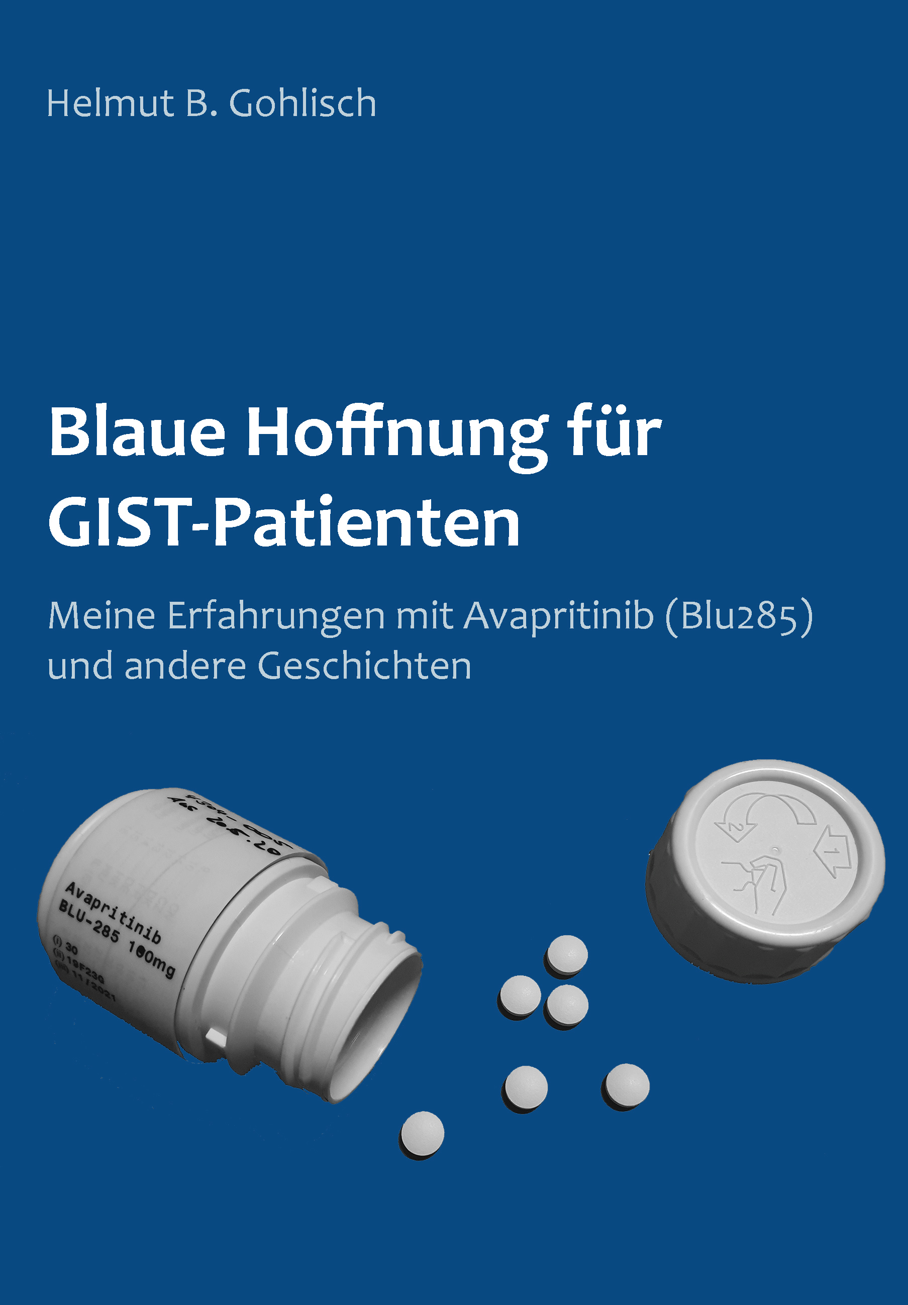 Buchansicht Blaue Hoffnung für GIST Patienten